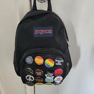 Jansport Mini Backpack (Buttons included)